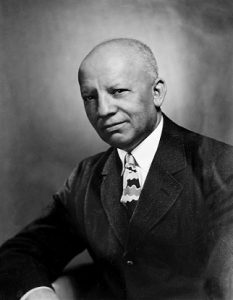 Carter G. Woodson, 1947. Carter G. Woodson Papers, Box II 28, Manuscripts Division.